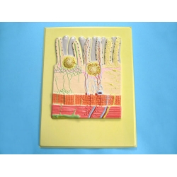 Intestinal Villi, Bas Relief Model