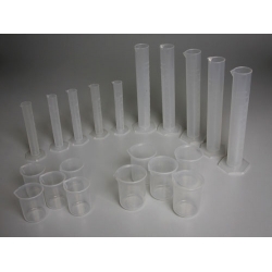 Set of Measured Utensils from Polypropylene