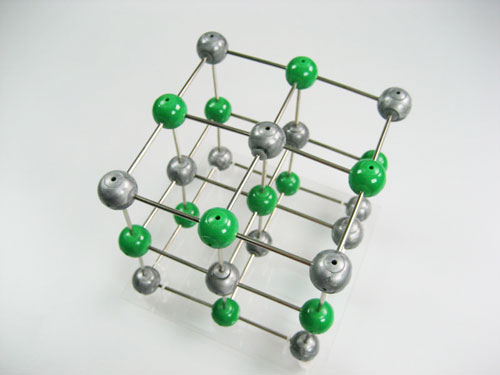 Sodium Chloride Molecular Structure Model