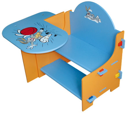 Multifunction  Children’s Desk and One Chair Set