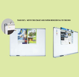 WHITE BOARDS-MIDDLE EAST POPULAR FRAME (WITH CLIP)