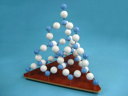 Silicon Dioxide Molecular Structure Model