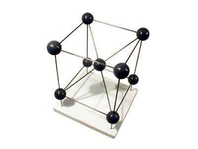 Iron Molecular Structure Model