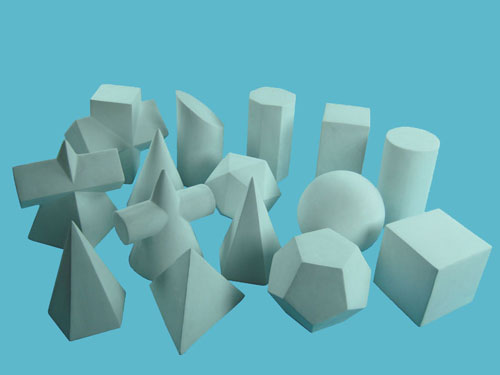 Geometric Solids Model Set (15 Pieces)