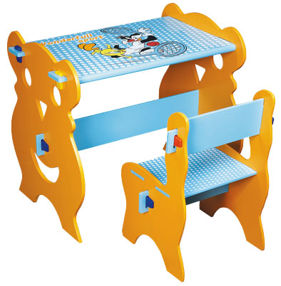 Children’s Desk and One Chair Set