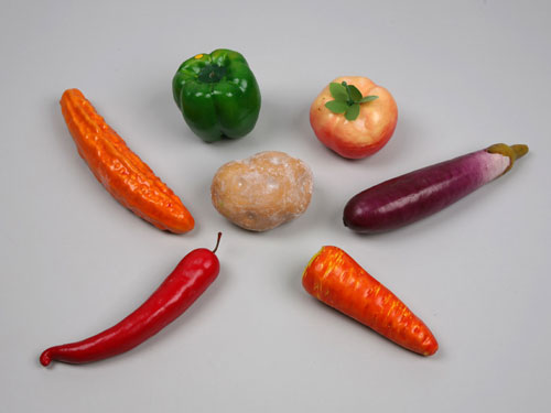 Vegetable Model Set, 7 Models