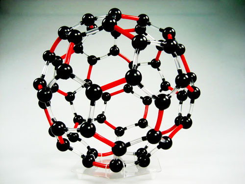 Carbon-60 Molecular Structure Model