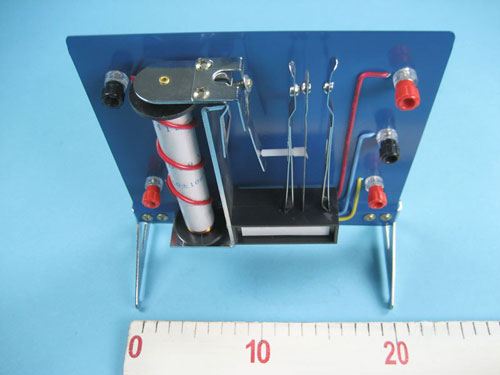 What is an electromagnetic relay?