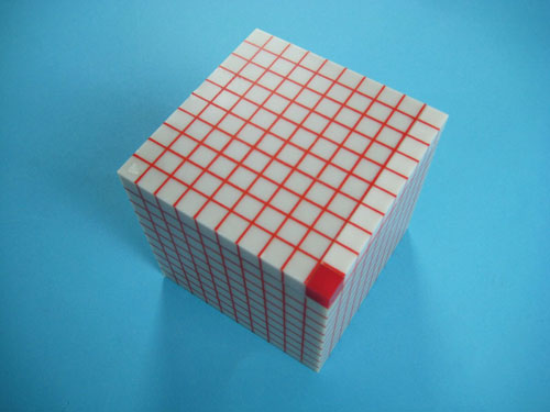 Cubic Volume Demonstrator