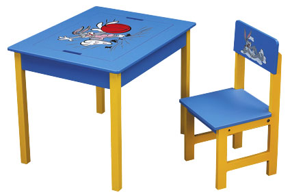 Children’s Desk and One Chair Set