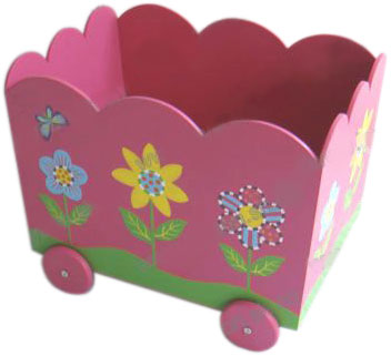 Four-wheel Toy Box