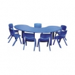 CHILDREN HALF MOON TABLE IN PE (K/D)